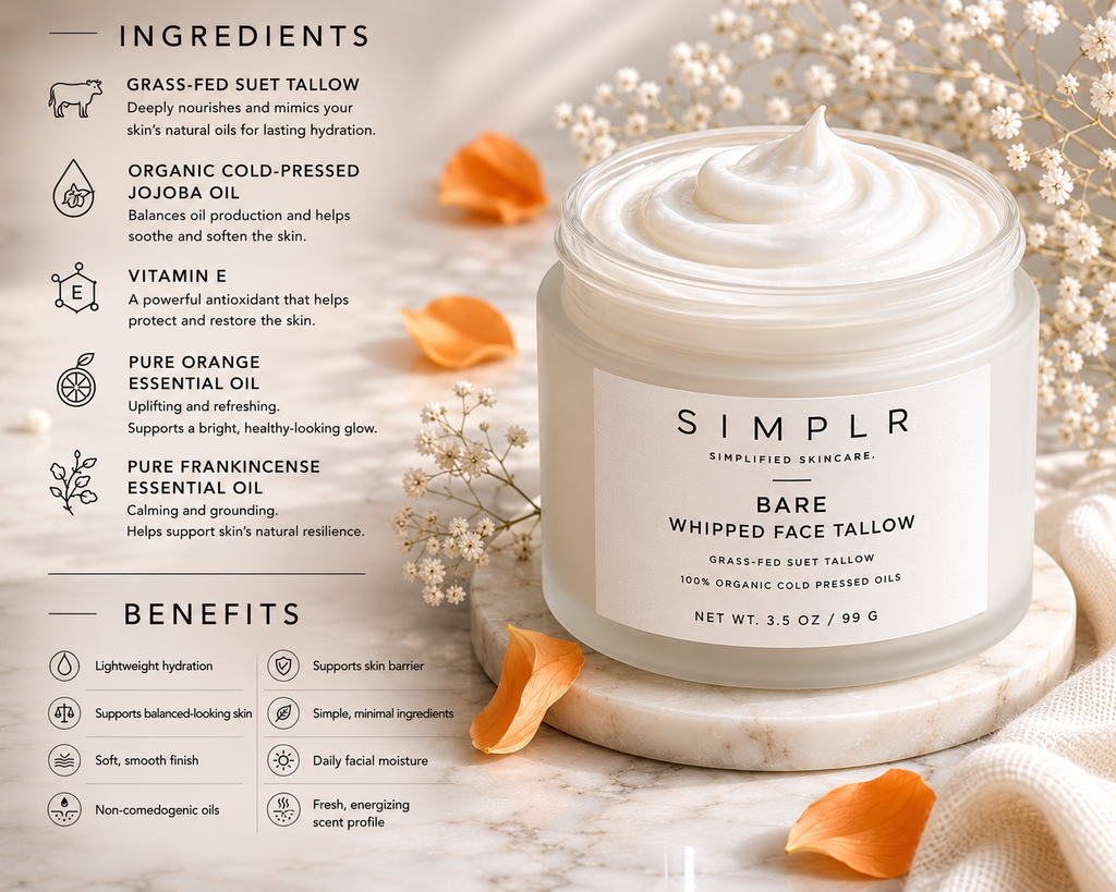 Bare Whipped Face Tallow