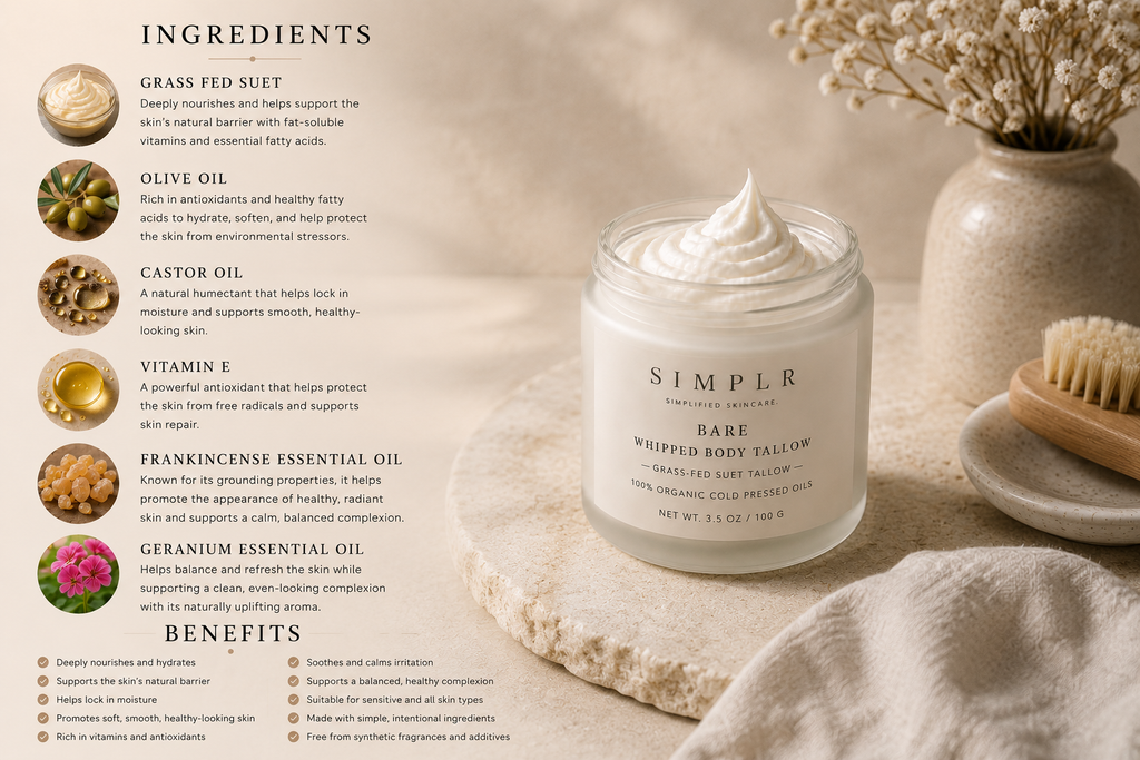 Bare Whipped Body Tallow
