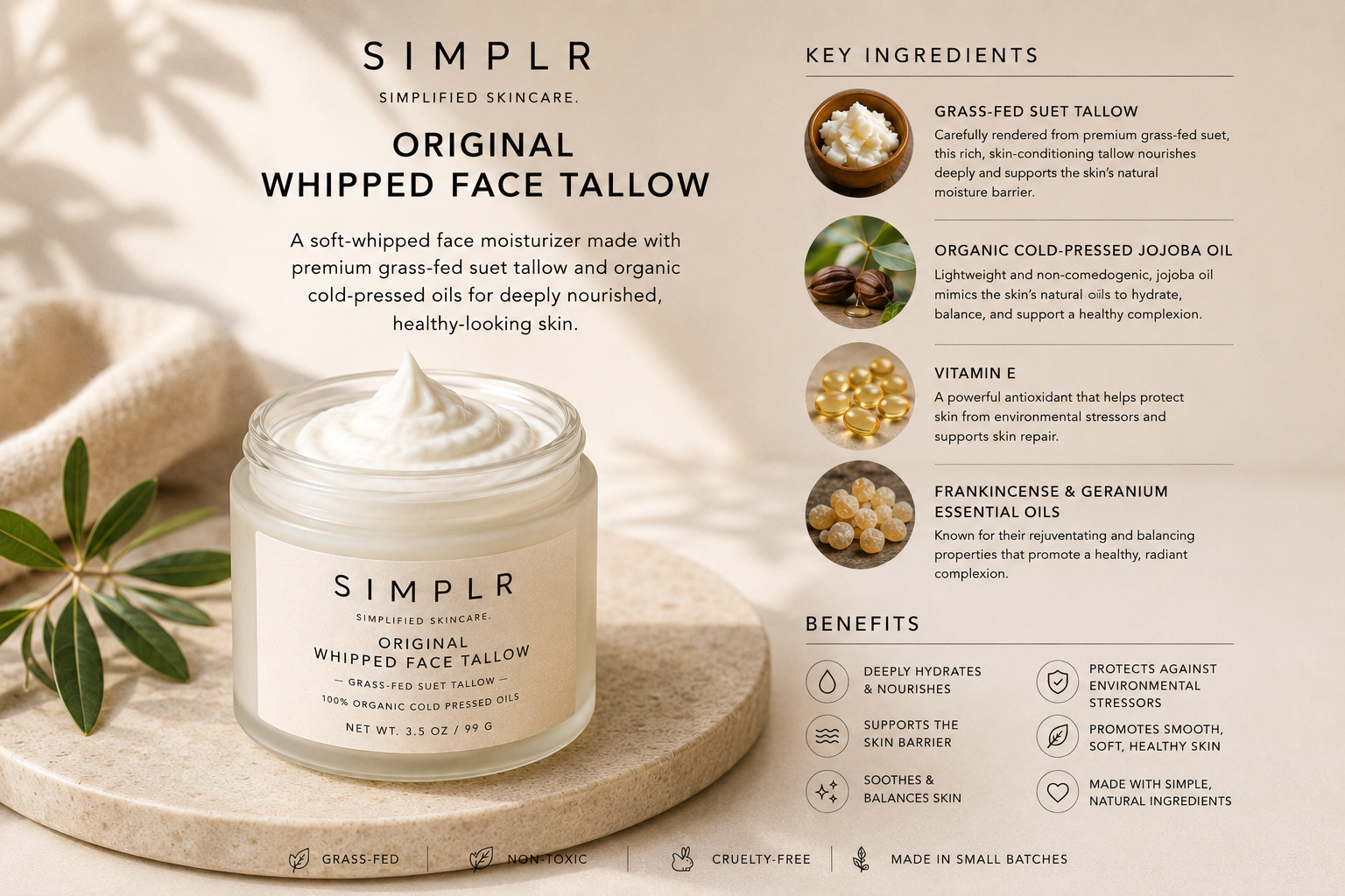 Original Whipped Face Tallow